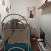 letto a castello bianco 