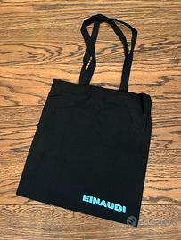 Borsa Einaudi Nera Originale Nuova