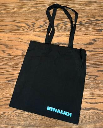Borsa Einaudi Nera Originale Nuova