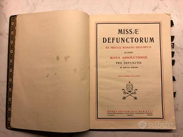 Missale Defunctorum 1940