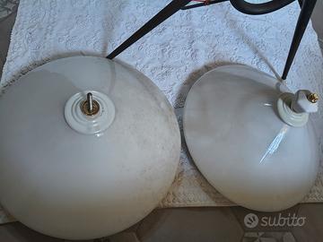 2 plafoniere vintage 