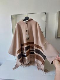 poncho/cappotto in lana 