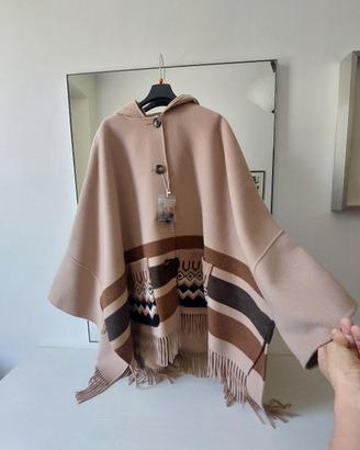 poncho/cappotto in lana 