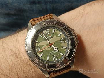 Orologio al quarzo Sector 230 militare camouflage