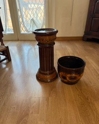 Vaso in ceramica Scheurich West Germany