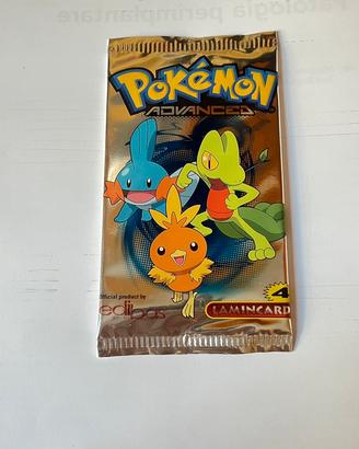 Bustina lamincards pokemon advanced