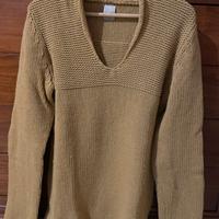 Maglione uomo senape