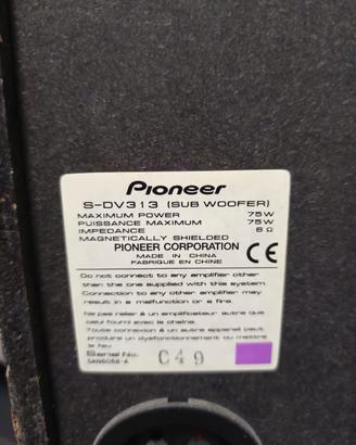 Home theatre DDV 313 Pioneer