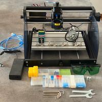 CNC 3018 pro Vevor con  Fresa e Laser 15w