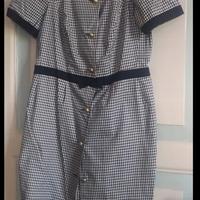abito quadretti Vichy taglia 48