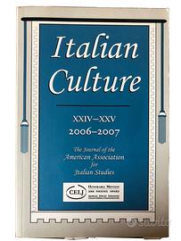 Libro Italian Culture 2006-2007