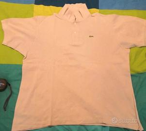 Polo Lacoste beige tg 7 XL