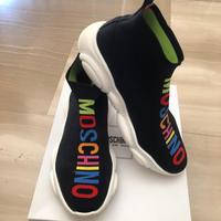 Scarpe sneakers Moschino tipo calzino