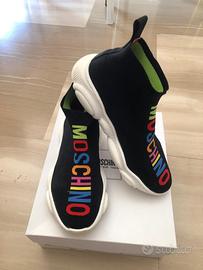 Scarpe sneakers Moschino tipo calzino