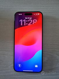 Apple iphone 15 pro max blu 256Gb