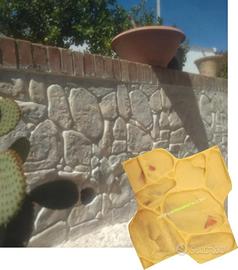 STAMPO per intonaco stampato FINTA PIETRA muro