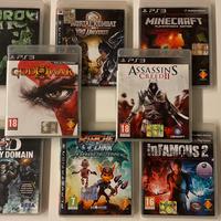 8 giochi per PS3 usati