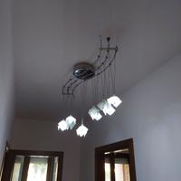 Lampadario a sospensione di design a onda