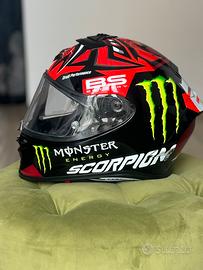 Casco Scorpion exo R1 air F.Quartararo Replica