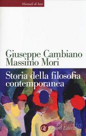 Storia della filosofia contemporanea - Cambiano