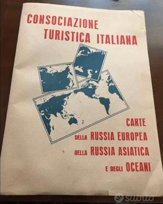 Carte geografiche CTI (TCI) originali del 1941