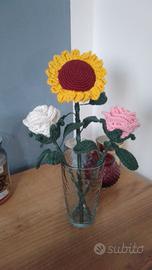 Fiori all'uncinetto 