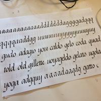 Calligrafia - servizi calligrafici