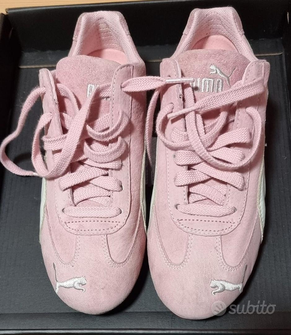 Sneakers donna Puma originale rosa scamosciate Abbigliamento