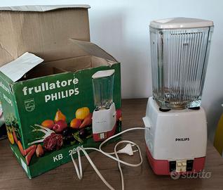 frullatore vintage philips funzionante + scatola