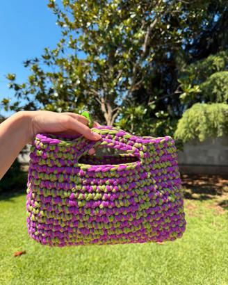 Borsa modello FLORA fatta a mano - @core__crochet