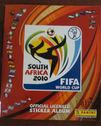 Album figurine calciatori panini mondiali wc 2010
