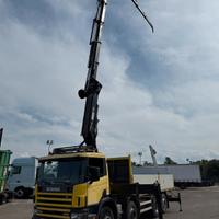 SCANIA 124 G 420 4 ASSI CON GRU HIAB