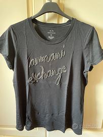 T-shirt Armani Exchange nera
