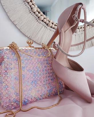 Borsetta da cerimonia rosa Handmade 🩷