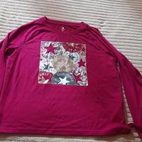 Maglietta manica lunga Converse,da ragazza 13/15an