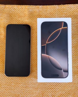 Iphone 16 Pro Titanio Sabbia 256 GB