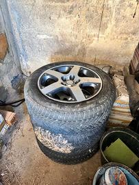 4 cerchi da 16 Volkswagen Golf 4 GTI +3 pneumatici