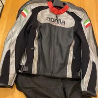 Giubbotto pelle Aprilia