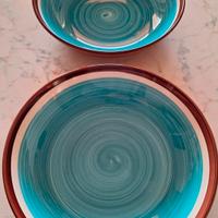 2 piatti fondi tognana nuovi 