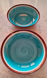 2 piatti fondi tognana nuovi 