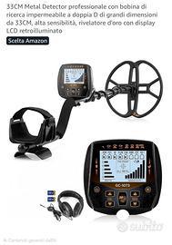 Metal detector nuovo mai usato
