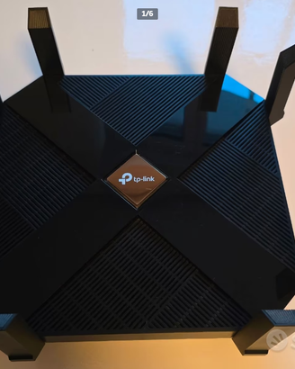 TP-LINK Wi-Fi 6 Router Archer AX6000