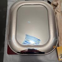 Cornice specchio e portafoto in argento Valenti