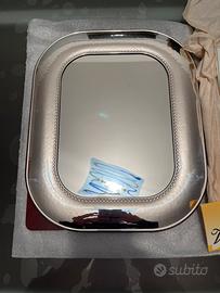 Cornice specchio e portafoto in argento Valenti