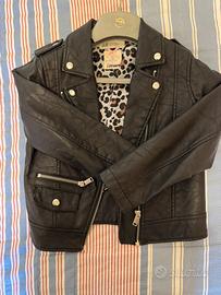 Giubbino chiodo per bambina