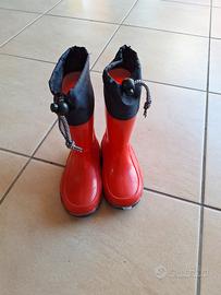 Stivali di gomma unisex bambinin.22