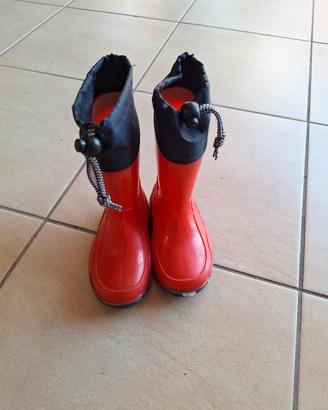 Stivali di gomma unisex bambinin.22