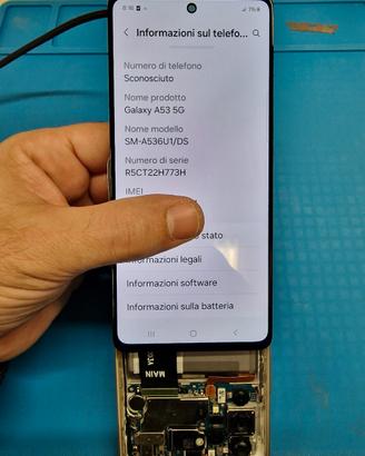 Display Samsung A53 5g originale rigenerato