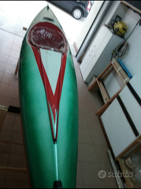 Canoa in vetroresina lunghezza 4 mt