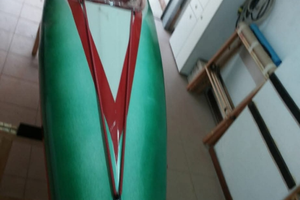 Canoa in vetroresina lunghezza 4 mt
